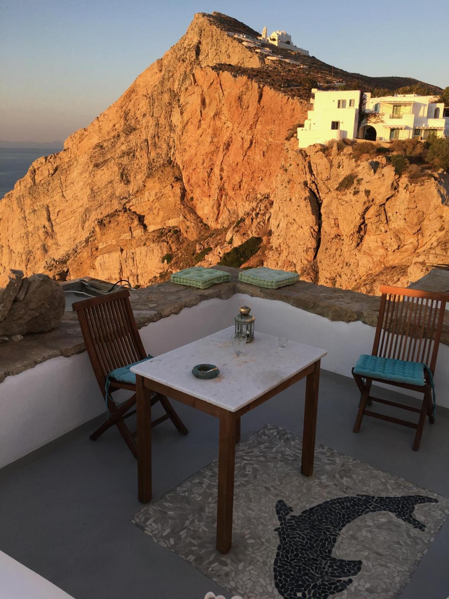 Folegandros-Cliffhouse Villa Ngoại thất bức ảnh